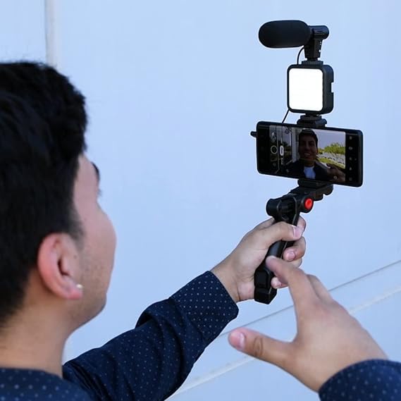 YoutuPro™ SOPORTE ESTABILIZADOR Y TRIPODE PARA CELULAR