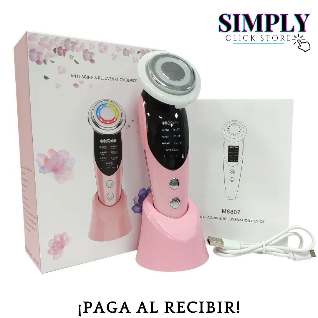 SkinCare 7 en 1™ Masajeador Facial Rejuvenecedor